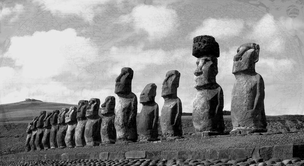 Mo’ai Heads, Easter Island